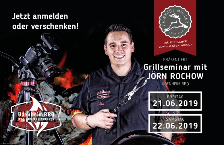Grillseminar mit Jörn Rochow Udenheim BBQ