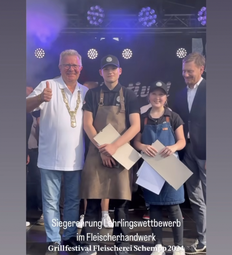 1. Platz im Lehrlingswettbewerb